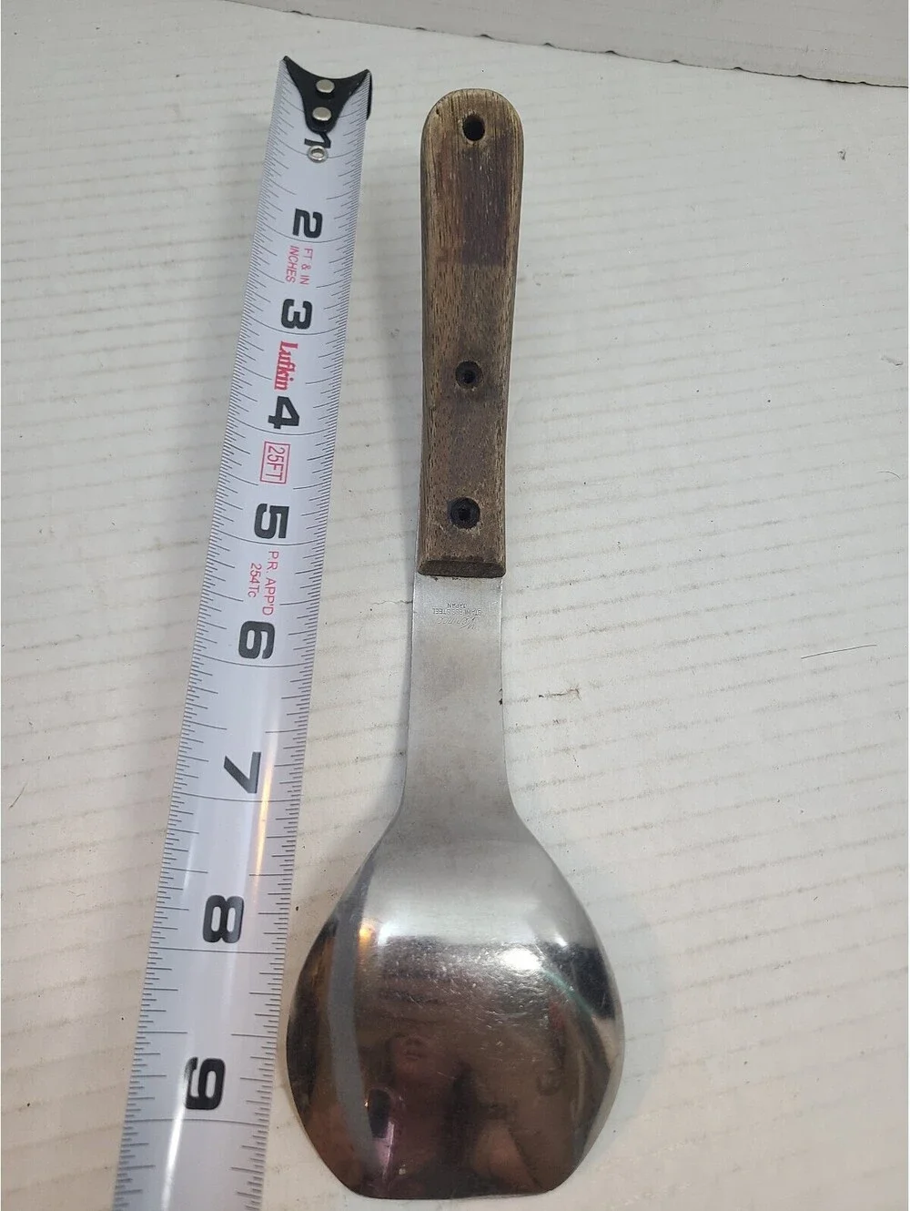 Promotional Advertising Vintage Vernon Vernco Ice Cream Scoop Rivited Handle